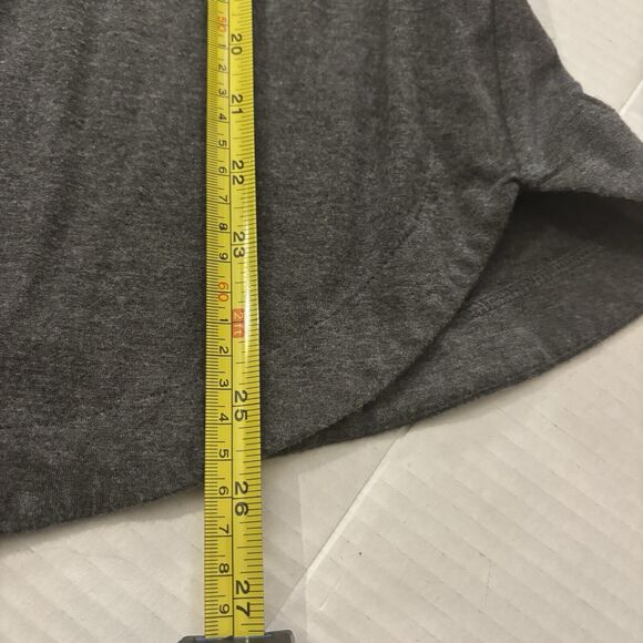 Soft Surroundings Large Long Sleeve Button Up Shirt Gray Boho Soft Layered Comfy - Picture 10 of 10